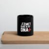 Kemet Runs in My DNA | Black Glossy Mug