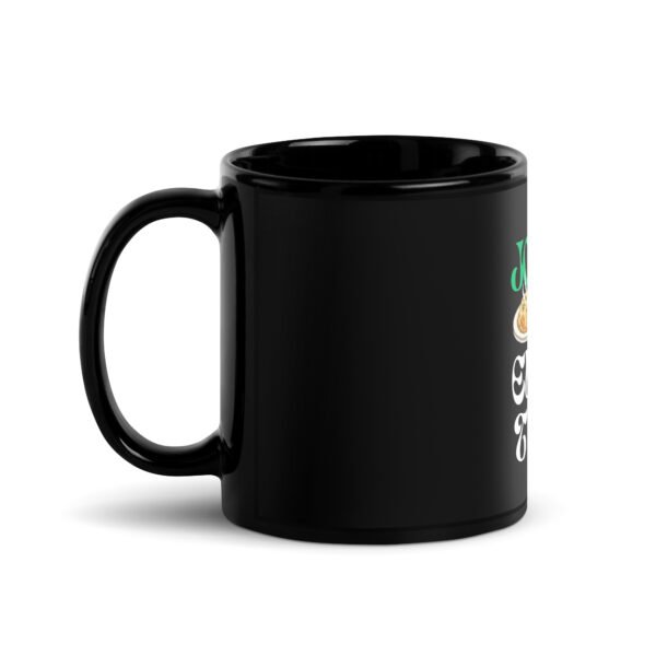 Jollof Over Everything | Black Glossy Mug