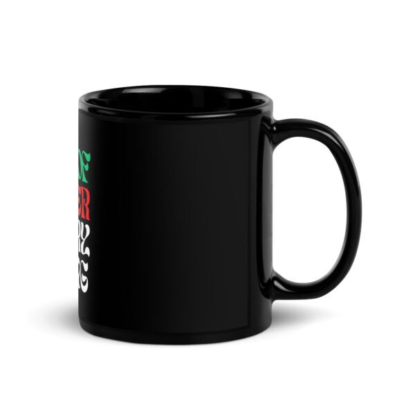 Jollof Over Everything | Black Glossy Mug