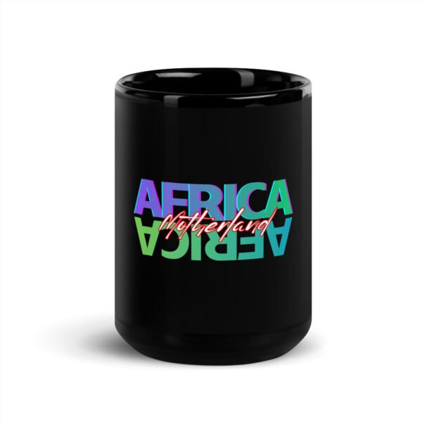 AFRICA: motherland | Black Glossy Mug
