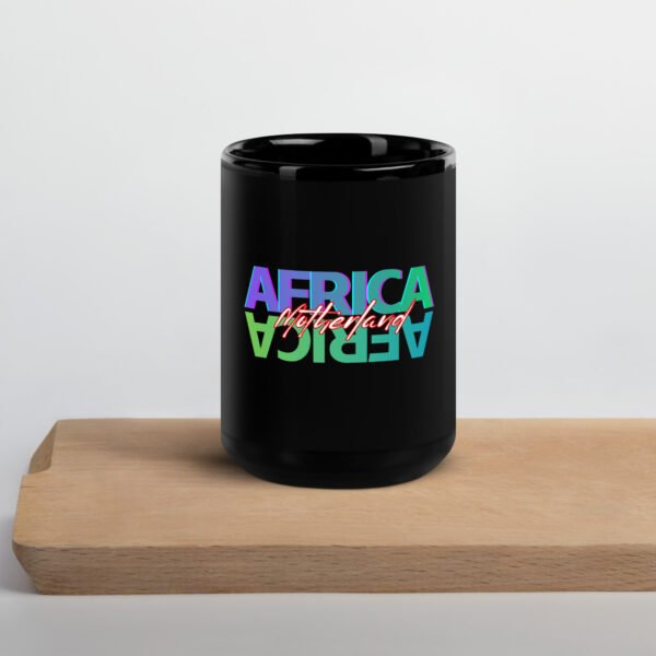 AFRICA: motherland | Black Glossy Mug