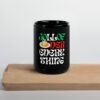 Jollof Over Everything | Black Glossy Mug