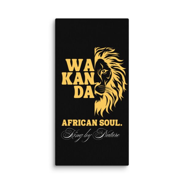 WAKANDA: African Soul – King by Nature | Premium Wall Canvas