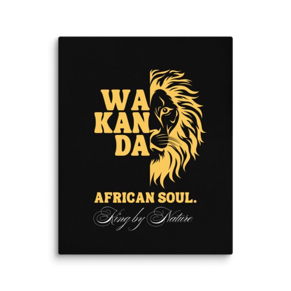 WAKANDA: African Soul – King by Nature | Premium Wall Canvas