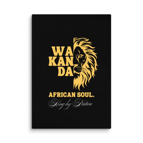 WAKANDA: African Soul – King by Nature | Premium Wall Canvas