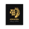 WAKANDA: African Soul – King by Nature | Premium Wall Canvas