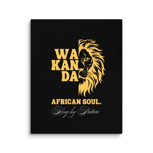 WAKANDA: African Soul – King by Nature | Premium Wall Canvas