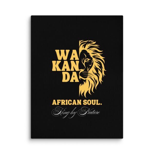 WAKANDA: African Soul – King by Nature | Premium Wall Canvas