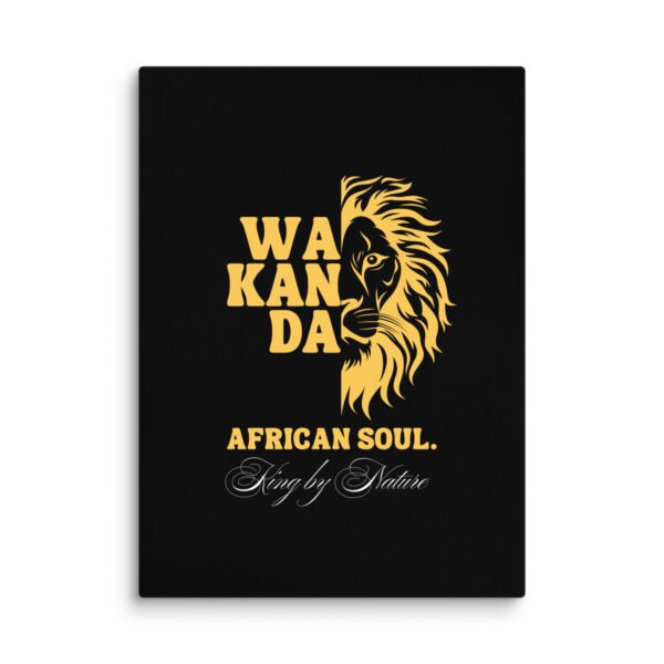 WAKANDA: African Soul – King by Nature | Premium Wall Canvas