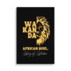 WAKANDA: African Soul – King by Nature | Premium Wall Canvas