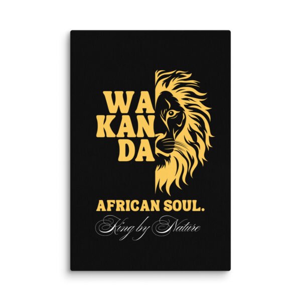 WAKANDA: African Soul – King by Nature | Premium Wall Canvas