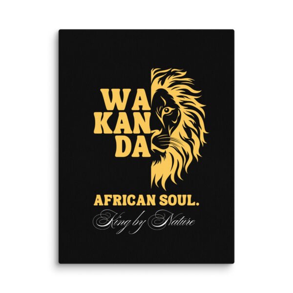 WAKANDA: African Soul – King by Nature | Premium Wall Canvas