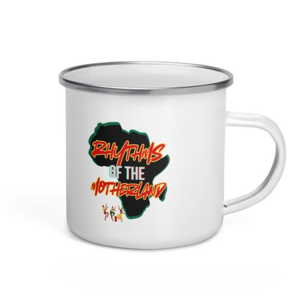 enamel-mug-white-12-oz-right-691dfa33ea28f.jpg Rhythms From The Motherland | Enamel Mug