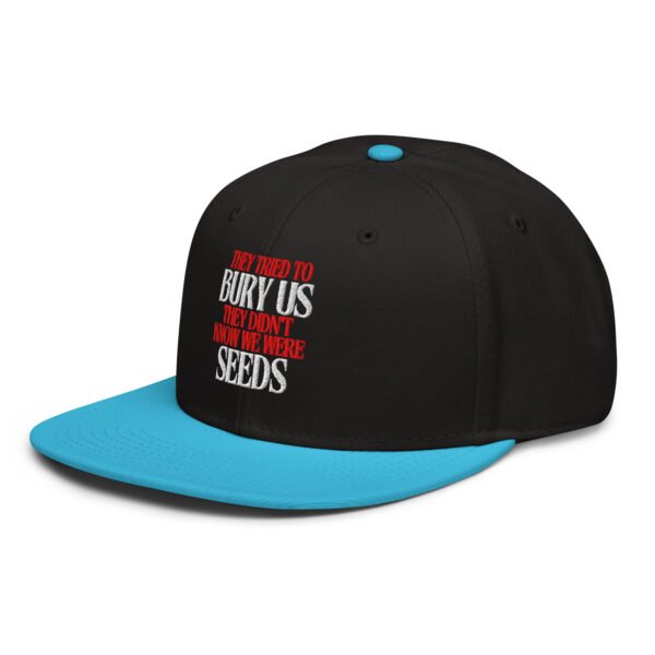 They Tried To Bury Us | We Were Seeds Snapback Hat
