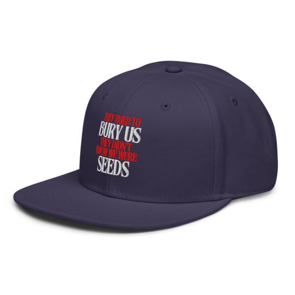 They Tried To Bury Us | We Were Seeds Snapback Hat