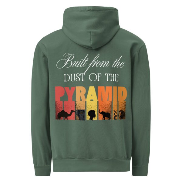 Built From The Dust of The Pyramid | Unisex Garment-Dyed Hoodie
