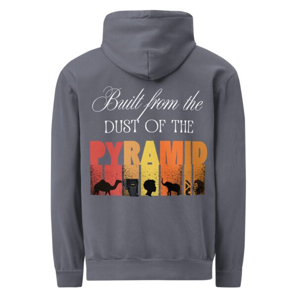 Built From The Dust of The Pyramid | Unisex Garment-Dyed Hoodie