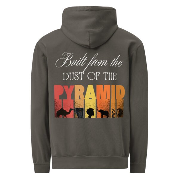 Built From The Dust of The Pyramid | Unisex Garment-Dyed Hoodie