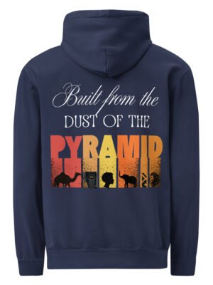 Built From The Dust of The Pyramid | Unisex Garment-Dyed Hoodie