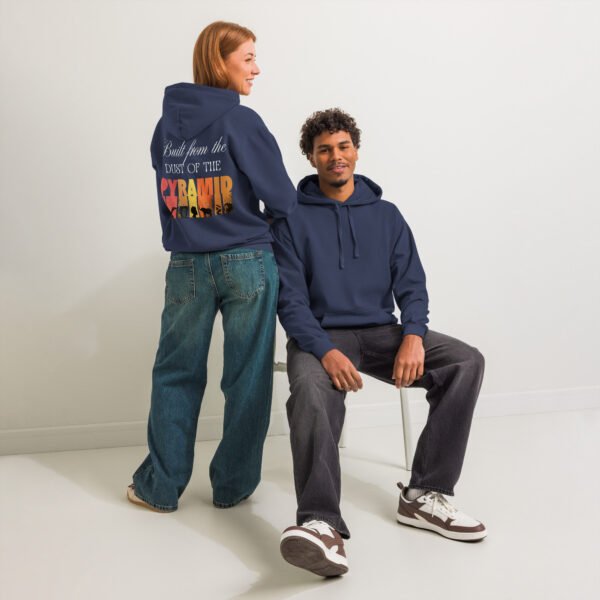 Built From The Dust of The Pyramid | Unisex Garment-Dyed Hoodie