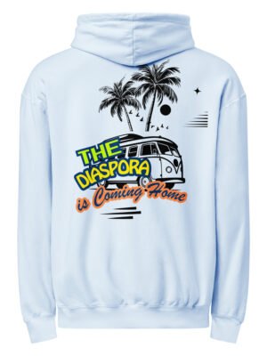 The Diaspora Is Coming Home | Unisex Lightweight Hoodie