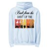 Built From The Dust of The Pyramid — Unisex Lightweight Hoodie