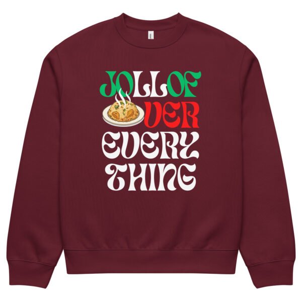 JOLLOF OVER EVERYTHING | Oversized Heavyweight Sweatshirt