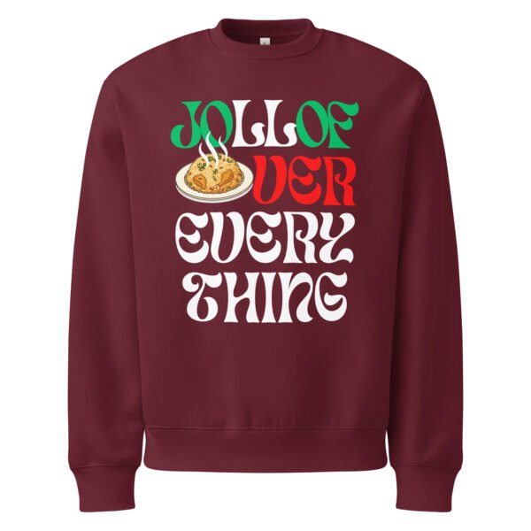 JOLLOF OVER EVERYTHING | Oversized Heavyweight Sweatshirt
