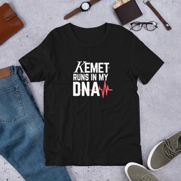 Kemet Runs in My DNA – Unisex T-Shirt