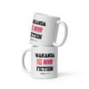 WAKANDA Was Never Fiction | White Glossy Mug